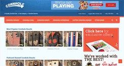 Desktop Screenshot of cornhole.com